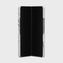 Satin White - Marble Samsung Galaxy Z Fold 4 Case 5