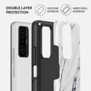 Satin White - Marble Xiaomi 11T / 11T Pro Case 2