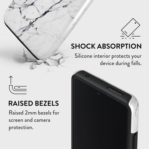 Satin White - Marble Xiaomi 11T / 11T Pro Case 4
