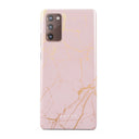 Peachy Gold - Pink Marble Samsung Galaxy Note 20 4G / 5G Case