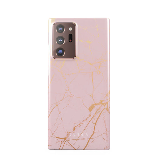 Peachy Gold - Pink Marble Samsung Galaxy Note 20 Ultra 4G / 5G Case 1