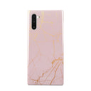 Peachy Gold - Pink Marble Samsung Galaxy Note 10 Case 1