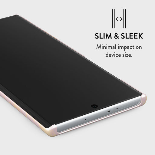 Peachy Gold - Pink Marble Samsung Galaxy Note 10 Case 4
