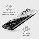 Fatal Contradiction - Black & White Marble Samsung Galaxy A33 Case 3