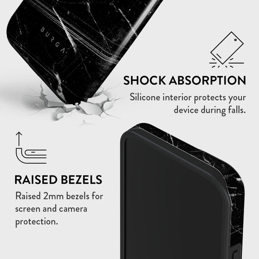 Noir Origin - Black Marble iPhone 13 Mini Case 8