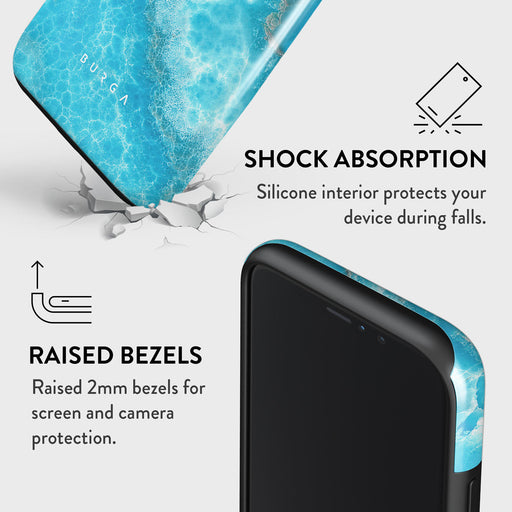 Ocean Waves - Blue iPhone 11 Case 8