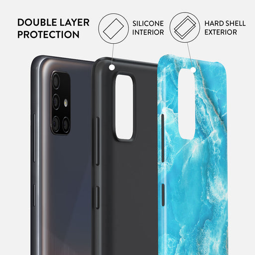 Ocean Waves - Blue Samsung Galaxy A51 4G Case 6