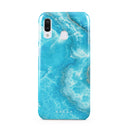 Ocean Waves - Blue Samsung Galaxy A40 Case 1