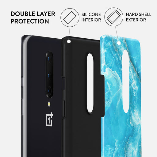 Ocean Waves - Blue OnePlus 8 Case 2
