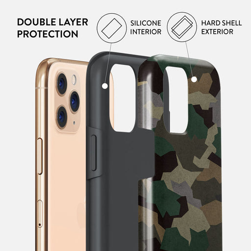 Tropical Green Camo - iPhone 11 Pro Case 6