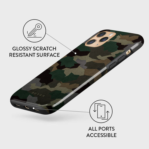 Tropical Green Camo - iPhone 11 Pro Case 7