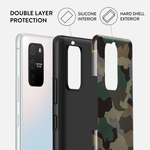 Tropical Green Camo - Samsung Galaxy S10 Lite Case 6