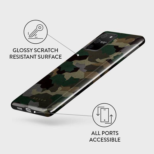 Tropical Green Camo - Samsung Galaxy S10 Lite Case 7