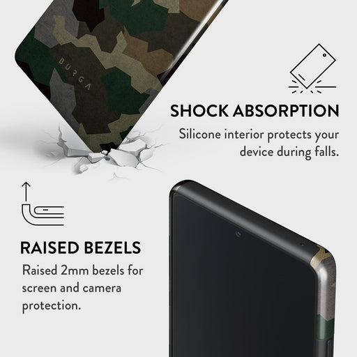 Tropical Green Camo - Samsung Galaxy S10 Lite Case 8