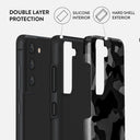 Night Black Camouflage - Samsung Galaxy S21 FE Case 2