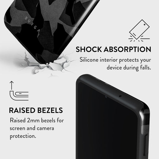 Night Black Camouflage - Samsung Galaxy S21 FE Case 4