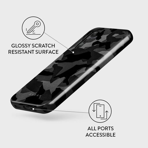 Night Black Camouflage - Samsung Galaxy A14 5G Case 3