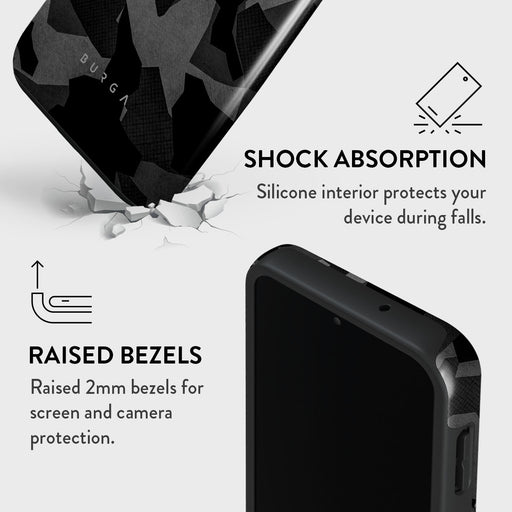 Night Black Camouflage - Samsung Galaxy A14 5G Case 4