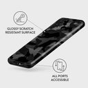 Night Black Camouflage - Samsung Galaxy A32 5G Case 3
