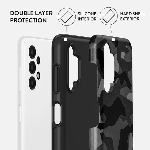 Night Black Camouflage - Samsung Galaxy A13 4G Case 2