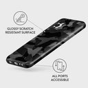 Night Black Camouflage - Samsung Galaxy A13 4G Case 3