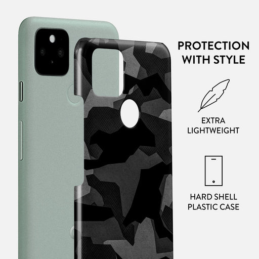 Night Black Camouflage - Google Pixel 5 Case 2