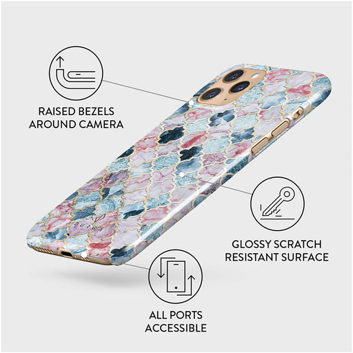 Pink Beach - Mosaic iPhone 11 Pro Case 3