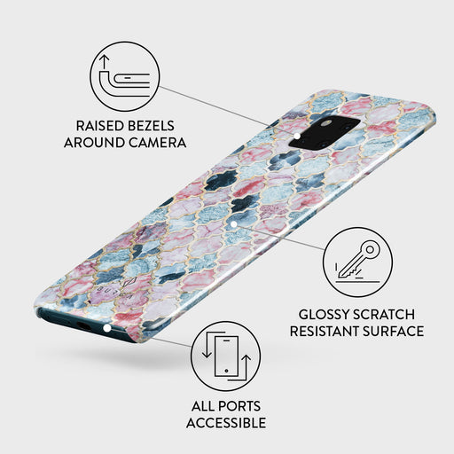 Pink Beach - Mosaic Huawei Mate 20 Pro Case 3