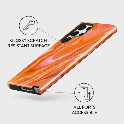 Retro Glow - Samsung Galaxy S22 Ultra Case 7