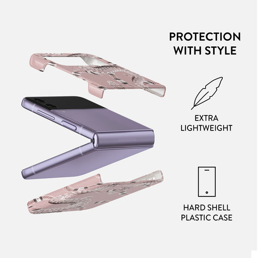 Poolside Glam - Snakes Samsung Galaxy Z Flip 4 Case 2
