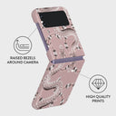 Poolside Glam - Snakes Samsung Galaxy Z Flip 4 Case 3