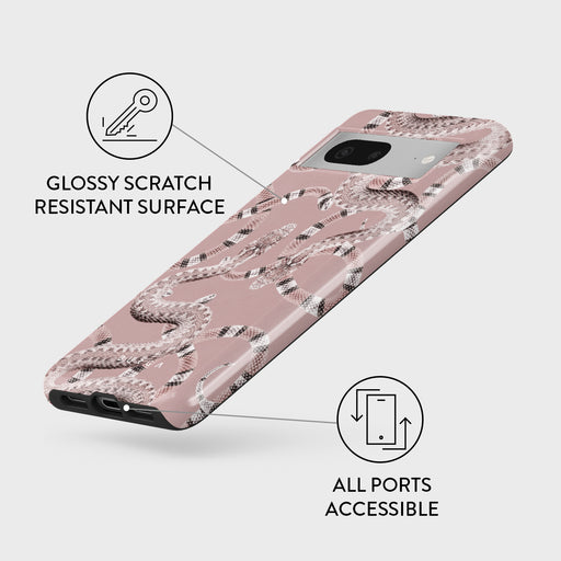 Poolside Glam - Snakes Google Pixel 7a Case 3