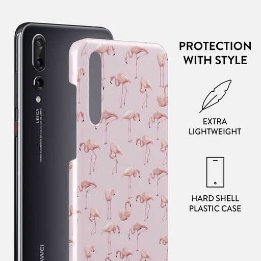 Nostalgic Pink - Flamingos Huawei P20 Case 2