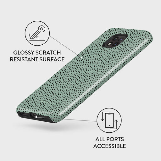 Mint Gelato - Dots Motorola Moto G Power 2021 Case 3