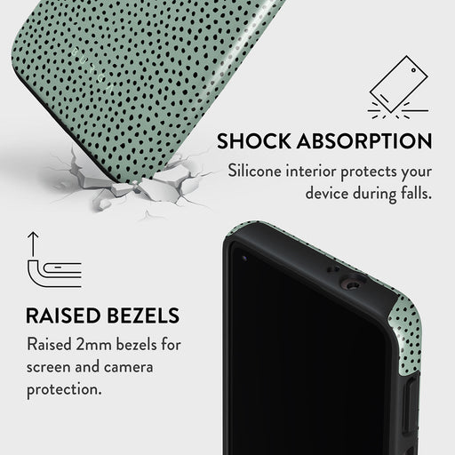 Mint Gelato - Dots Motorola Moto G Power 2021 Case 4