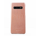 Pink Croco - Samsung Galaxy S10 Plus Case 1