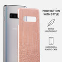 Pink Croco - Samsung Galaxy S10 Plus Case 2