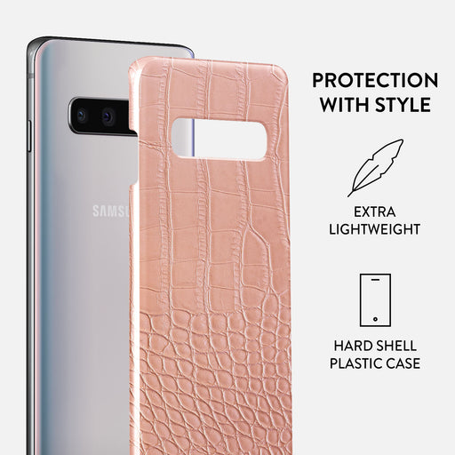 Pink Croco - Samsung Galaxy S10 Plus Case 2