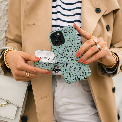 Mint Gelato - Dots iPhone 12 Pro Max Case 29