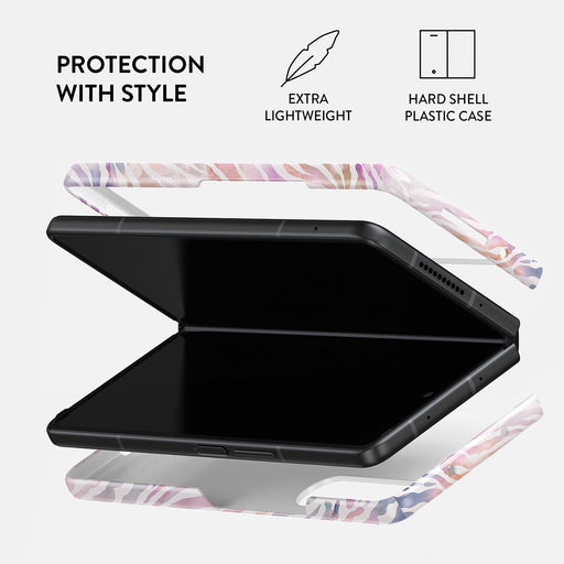 Sultry July - Zebra Samsung Galaxy Z Fold 4 Case 2