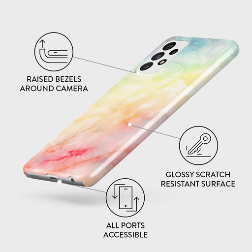 New Flame - Rainbow Samsung Galaxy A72 4G / 5G Case 3