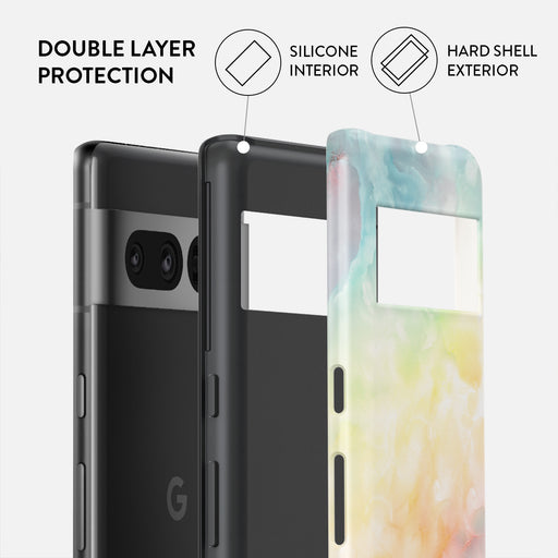 New Flame - Rainbow Google Pixel 7 Pro Case 2