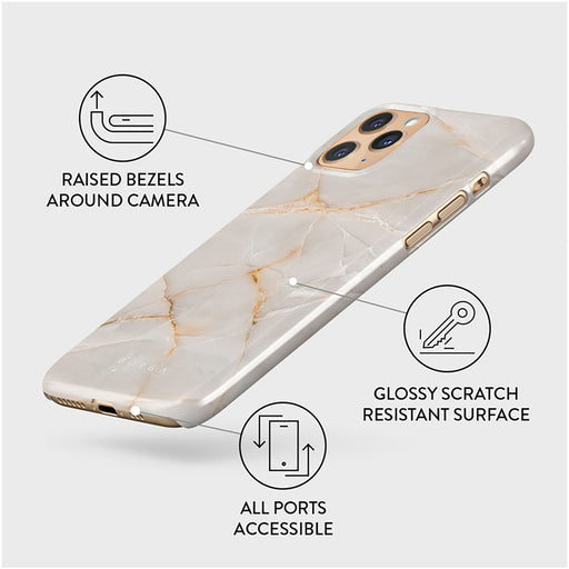 Vanilla Sand - Marble iPhone 11 Pro Case 3