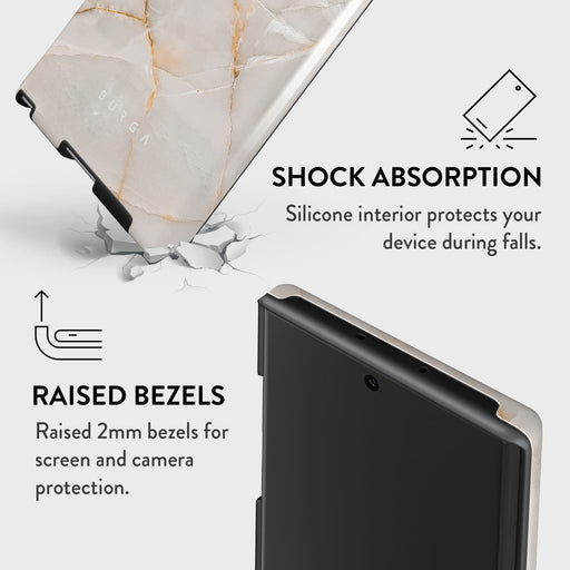 Vanilla Sand - Marble Samsung Galaxy Note 10 Plus Case 8
