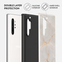 Vanilla Sand - Marble Samsung Galaxy Note 10 Plus Case 6