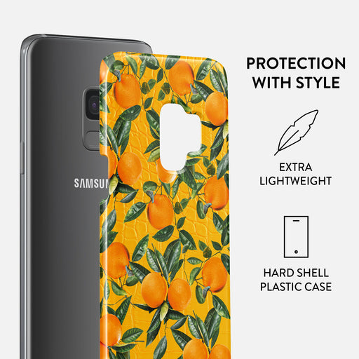 Orange Lemonade - Samsung Galaxy S9 Case 2