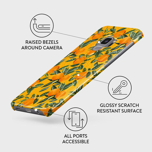 Orange Lemonade - Samsung Galaxy S9 Case 3