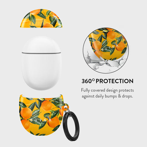 Orange Lemonade - Google Pixel Buds A Case 2