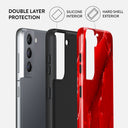 Wild Blaze - Red Samsung Galaxy S21 Case 6