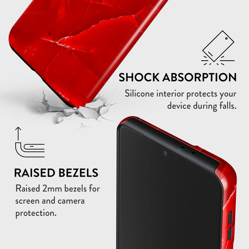 Wild Blaze - Red Samsung Galaxy S21 Case 8